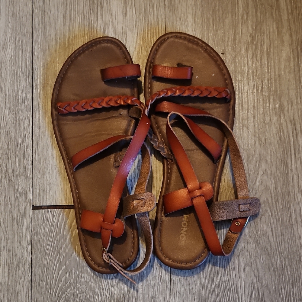 Sonoma Tan Leather Sandals